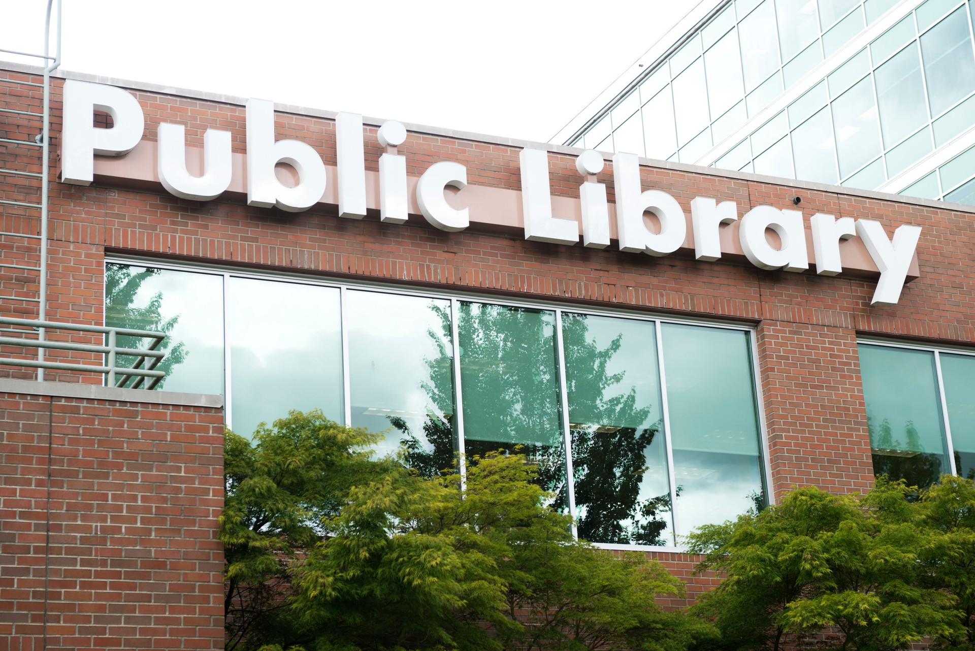 Public Library Sign